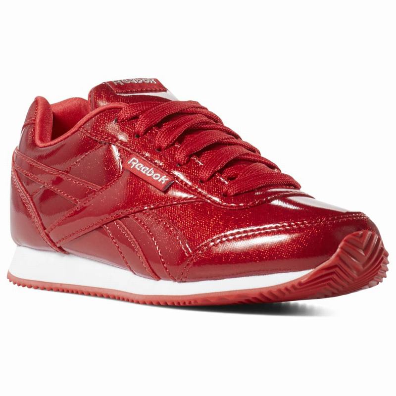 Reebok Royal Classic Jog 2 Tenisky Dievcenske - Červené BR6102AK